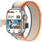 Oteeto TU94 Pro Smart Watch – 2.02" Display, Pop-Up Camera, SIM Slot | Independent Calling Smartwatch with Bluetooth & WiFi Connectivity